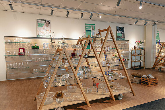 Einblick in das ZAK Kaufhaus Lindenberg