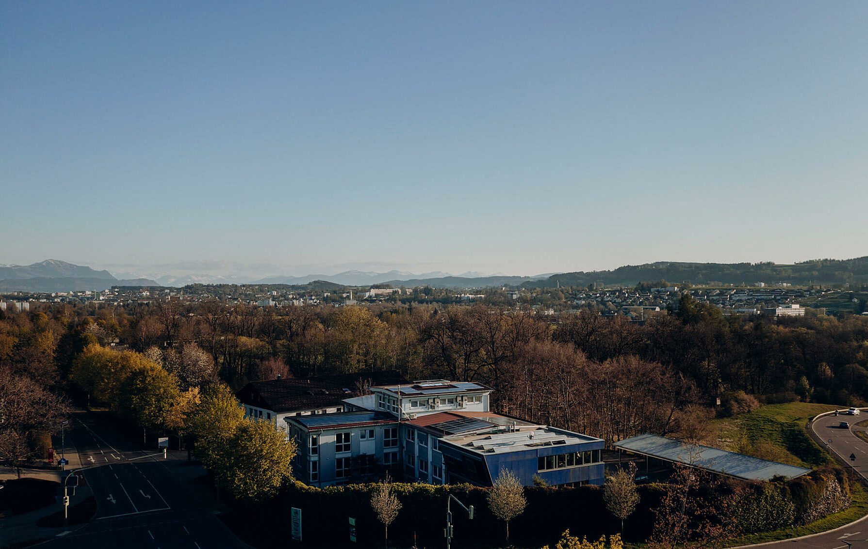 ZAK Hauptverwaltung vor der Stadt Kempten