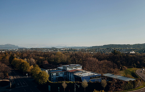 ZAK Hauptverwaltung vor der Stadt Kempten