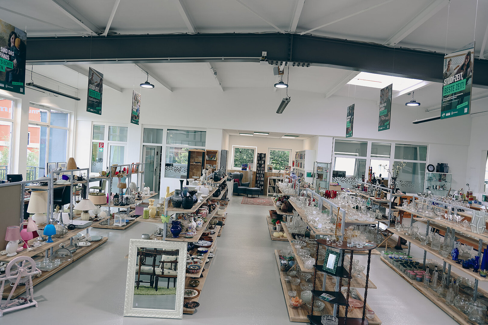 Einblick in das ZAK Kaufhaus in Kempten